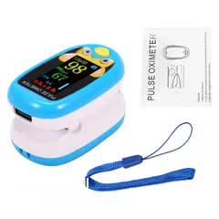  7 جهاز قياس نسبة الاكسجين في الدم للاطفال Oximeter اطفال يعمل بالشحن