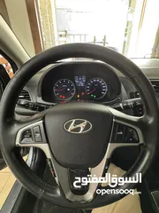  11 هونداي اكسنت 2015 محرك 1400. بنزين فحص ممتاز