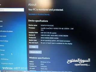  7 لابتوب ديل core i7 كرتين شاشة  رامات 8 جيجا هارديسك ssdبحالة ممتازة تفاصيل بالوصف اسف الاعلان وشكرا