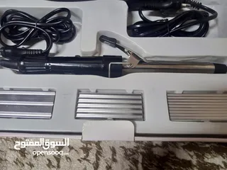  1 ستريتر وفير وتمويج شعر 3اشكال جديد