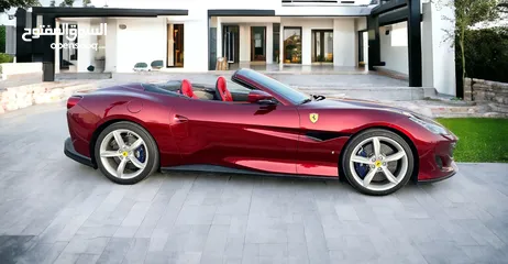  18 Ferrari Portofino 2020 - GCC - Under Service Contract till 2026 - Low Mileage - Like New