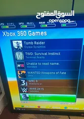  17 جهاز اكس بوكس 360 مهكر مع ايدتين مع أكثر من 150 لعبه مع جميع الكوابل الخاصه بالجهاز