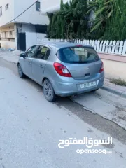  4 اوبل كورسا 2014 مطور 1400 جير عادي السياره جديده اصل برايفت