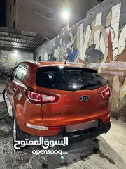  14 كيا سبورتاج 2013 ، فل كامل عدا الفتحة ، اربعة جيد، بحالة ممتازة .