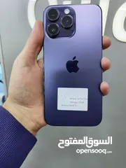  2 IPHONE 14 PRO MAX ( 128GB ) USED /// ايفون 14 برو ماكس ذاكرة 128 مستعمل وكالة