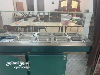  1 عدد مطعم ثلاجات