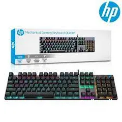  2 GK400F keyboard hp Mechanical Gaming كيبورد جيمنج من اتش بي مواصفات ممتازة مضيئ