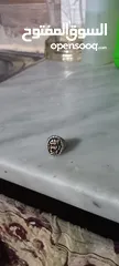  1 خاتم فضه للبدل علا ساعه