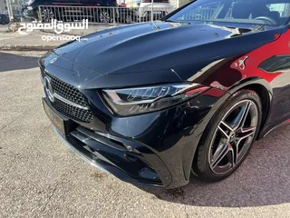  3 مرسيدس CLS350 AMG كت فتحة ميموري اربع كاميرات كراسي مساج 2023 اسود وارد المانيا بحالة الزيرو