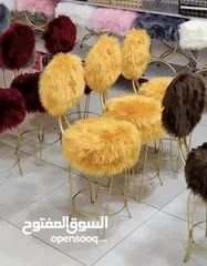  3 كراسي فرو حديد
