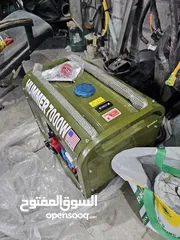  2 مولد كهربا 7 كيلو جديد يعمل بالبنزين