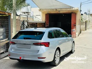  6 سكودا اوكتافيا 2020 عداد قليل فل الفل مع بانوراما