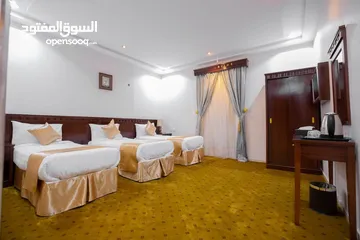  18 فندق ماسة المجد من فنادق مكة النظيفة في شارع النزهة غرفة مفروشة مع توصيل للحرم 