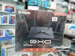  1 D-LINK EXO AC2600 MU-MIMO WI-FI ROUTER DIR-882