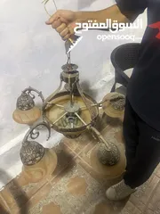  2 ثريات معدن قلوبات حديد