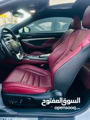  12 RC350 F-Sport ابيض قابل للتمويل مدة 7سنوات