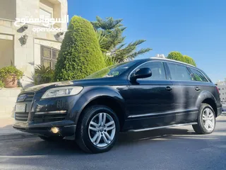  2 أودي Q7 2009 (( بارررخص سعررر )) V6 3600cc _ فل الفل الفل _ لون مميز _ بعبدوون _