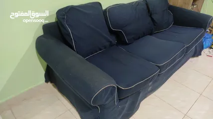  3 IKEA - SOFA with 2 recliner chairs