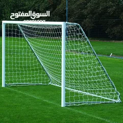  8 هدف كرة قدم كامل متوفر عدة مقاسات أعلى جوده للحديد مع الشبك يوجد خدمة توصيل لجميع المحافظات