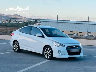  2 هونداي اكسنت ديزل 1600 اتوماتيك 7 غيار 2017  CT