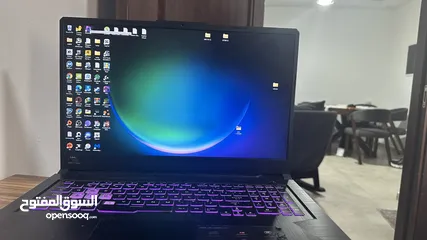  7 لابتوب ASUS TUF A17 للألعاب  Ryzen 5 + GTX 1650