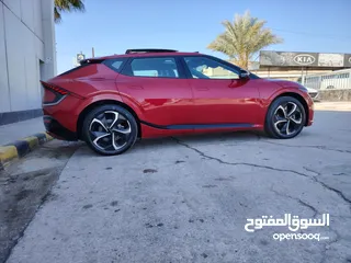  7 كيا Ev6 gtline دفع رباعي كوري2022 للبيع