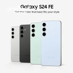  2 SAMSUNG S24 FE ( 256GB ) / 8 RAM NEW /// سامسونج اس 24 اف اي ذاكره ذاكره 256 جيجا الرام 8 الجديد