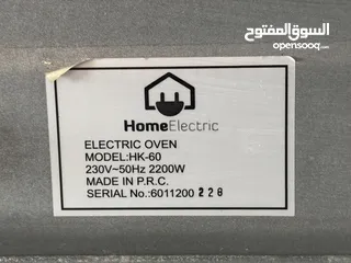  6 فرن كهربائي للبيع