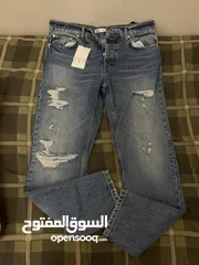  8 بنطلونات زارا جينز