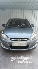  1 هونداي اكسنت موديل 2016 بنزين 1.6 ارررررربعه غيار