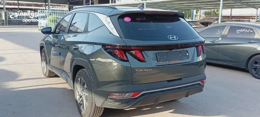  12 Hyundai Tucson hybrid 2021  هيونداي توسان هايبرد 2021  . وارد كوريا الجنوبية  . فحص 7 جيد -