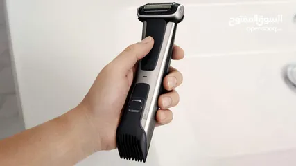  6 ماكنة حلاقة للجسم فيليبس Philips Body groom 7000 مع رأس اضافي وشنته
