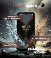  3 جهاز HOTWAV Cyber 15 الجبار ضد المياه والصدمات