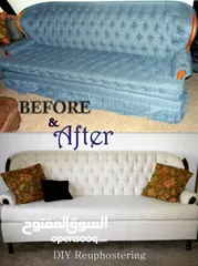  2 Sofa Upholstery- (3+2+1)