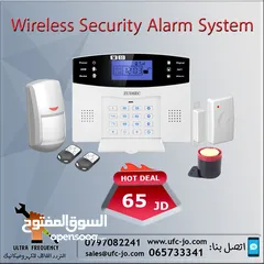  1 جهاز انذار السرقة اللاسلكي مع لوحة اتصال Security Alarm System