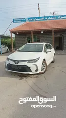  1 تيوتا كورولا وارد الخليج موديل 20 فل فتحه