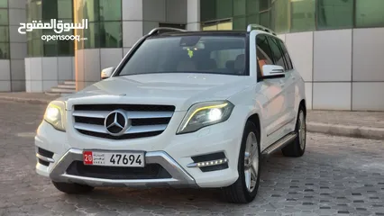  1 GLK 350 - V6 2013 بحالة الوكالة مالك اول