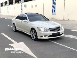  3 مرسيدس S500 خليجي فل مواصفات قمه في النضافه