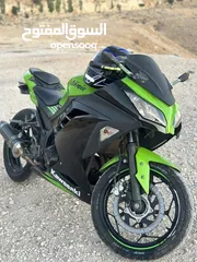  9 كواساكي نينجا 300 cc  موديل 2017