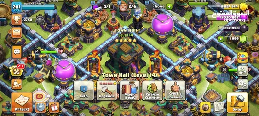  8 CLASH OF CLANS TH14 MAX ACCOUNT FOR SELL