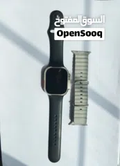  1 ساعة ابل copy مع حزام اضافي وشاحن