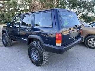  16 للبيع - جيب شيروكي XJ موديل 1999  جاهز للبر والمغامرات!