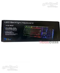  3 كيبورد سلكي ديسكتوب معرب ZYG-800 DESKTOP WIRED KEYBOARD USB