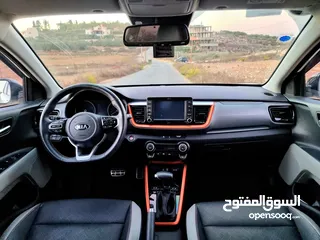  17 كيا ستونك 2021 ترخيص 2020 فل الفل سكقف اسود