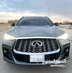  21 انفنتي نيسان Qx55 ستاندر  2022 للتنازل بنك الراجحي