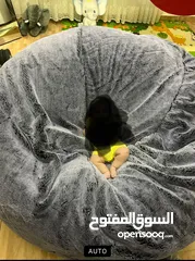  1 بفة جلوس كبيره - اسعمال جداً بسيط و مريحة جداً  قابل للتفاوض