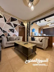  1 شقه مفروشه للإيجار اربد قرب دوار صحارى