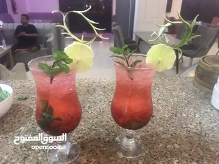  3 باريستا و معلم عصير و دونات و كرابات