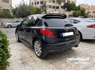  3 بيجو 207 RC  تيربو اصلي موديل 2009 جير عادي نسخه رياضيه مميزه