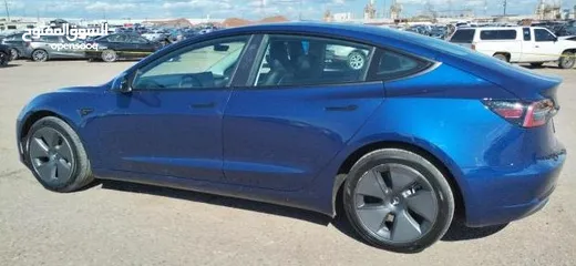 7 تيسلا 2022 MODEL 3 فحص كامل 4 جيد